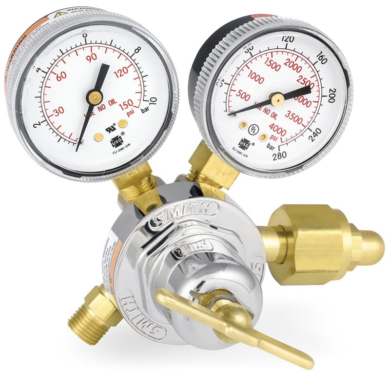 Smith Gas Apparatus Smith Regulator Economy Twin Pack HTP5