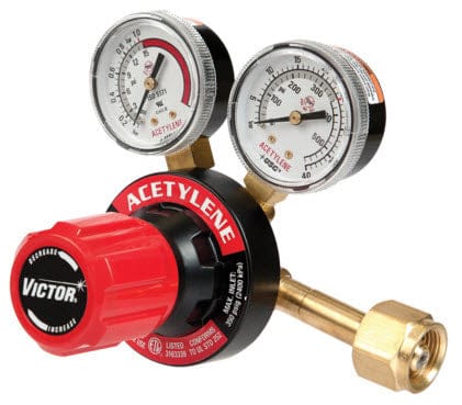 Victor Gas Apparatus CGA 300 (Female) Victor Acetylene Regulator - G250 Medium Duty