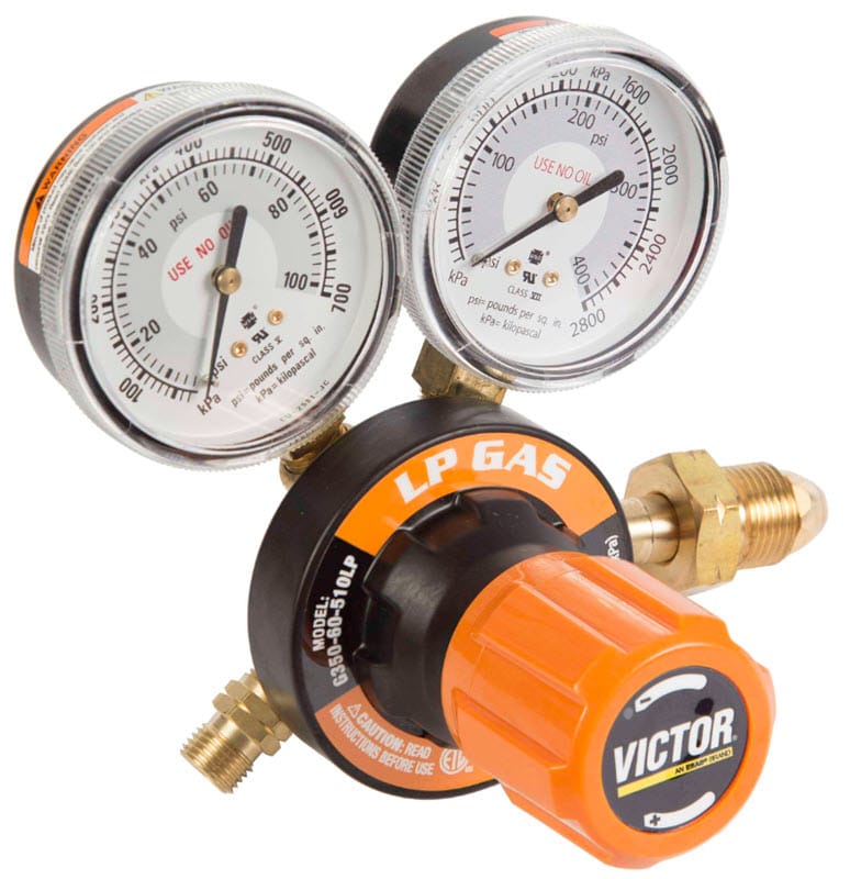 Victor G350 Plus LP Regulator (Propane) - Heavy Duty 0781-9432