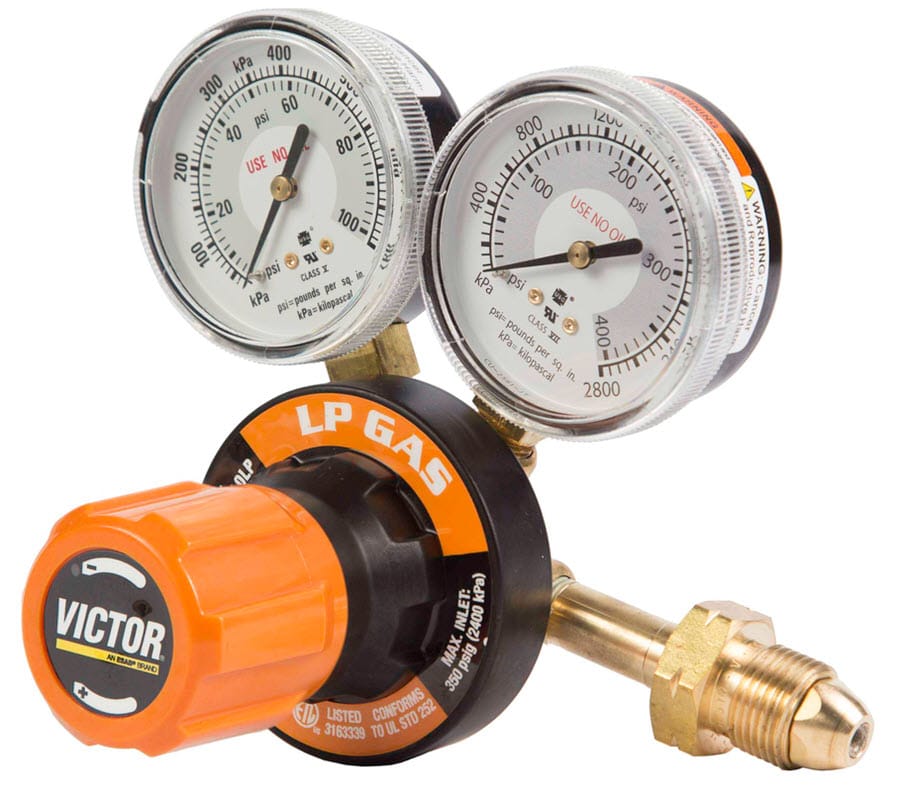 Victor Gas Apparatus Victor G350 Plus LP Regulator (Propane) - Heavy Duty 0781-9432