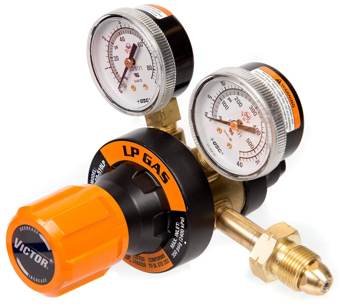 Victor Gas Apparatus Victor GT350 Two-Stage LP Gas Regulator (Propane) 0781-4259