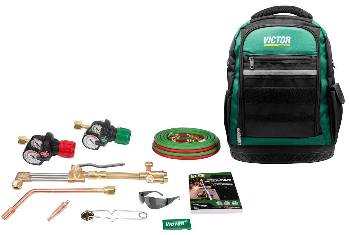 Victor Gas Apparatus CGA 300 (Female) Victor Journeyman Utility Heating & Cutting Outfit 0384-2722