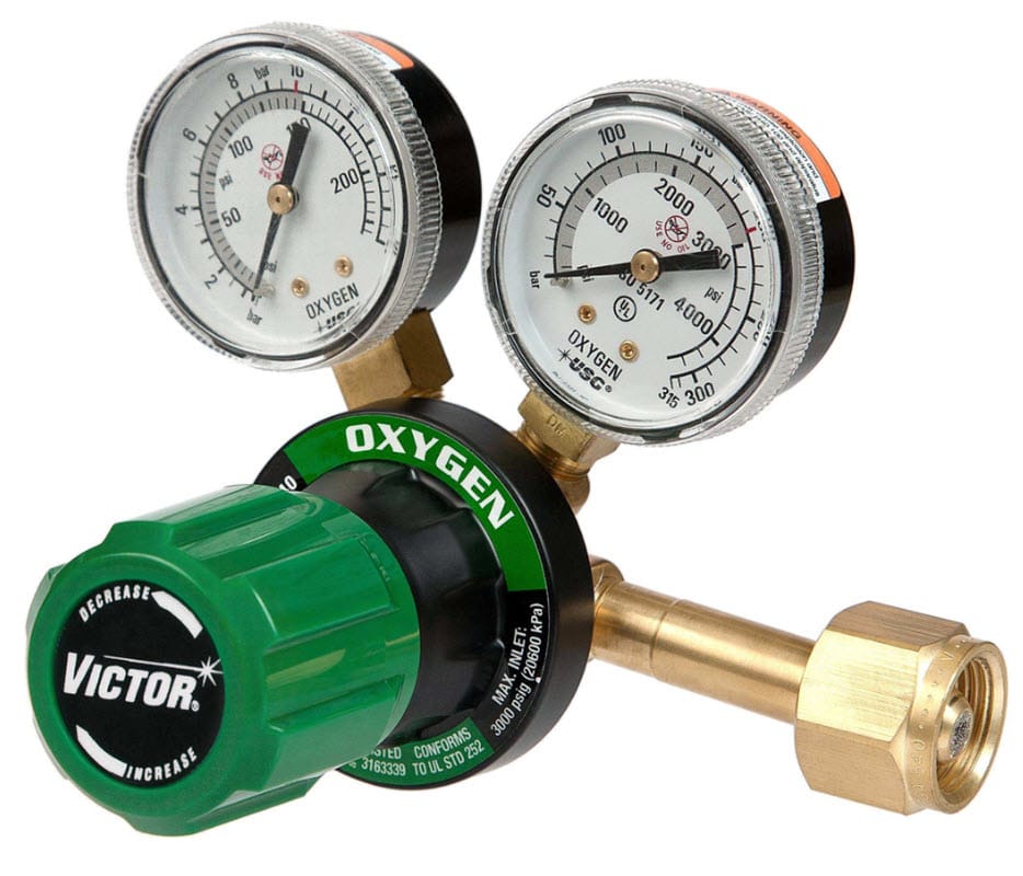Victor Gas Apparatus Victor Oxygen Regulator - G250 Medium Duty 0781-9400