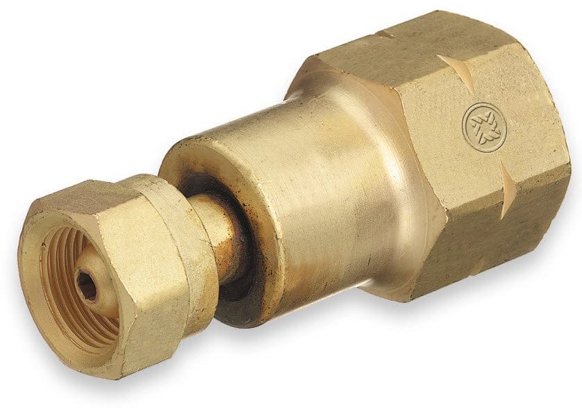 Western Enterprises Gas Apparatus Western CGA-200 (MC) to CGA-510 (POL) Acetylene Cylinder Adapter 324