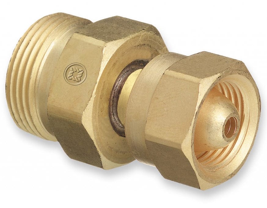 Western Enterprises Gas Apparatus Western CGA-200 (MC) to CGA-520 (B) Acetylene Cylinder Adapter 314