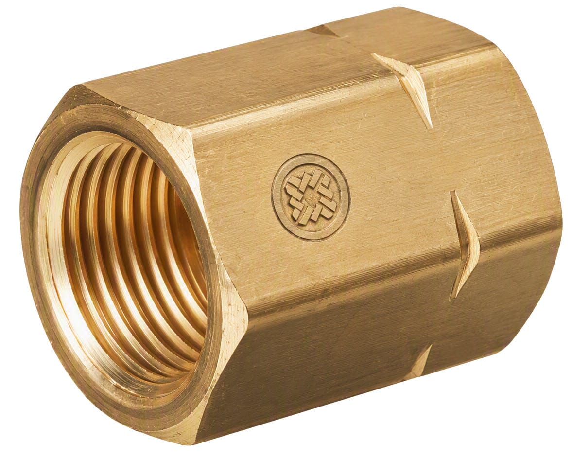 Western CGA-300 (COMM) to CGA-510 (POL) Acetylene Cylinder Adapter 61