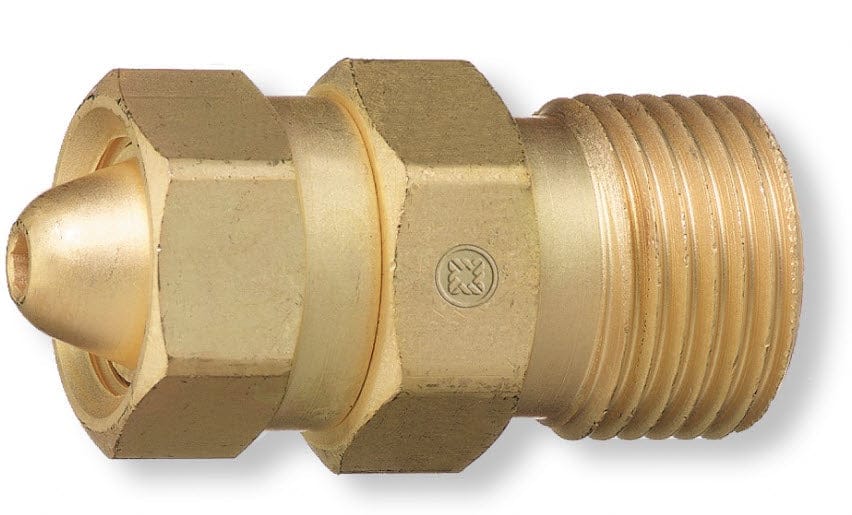 Western Enterprises Gas Apparatus Western GCA-200 (MC) to CGA-300 (COMM) Acetylene Cylinder Adapter 322