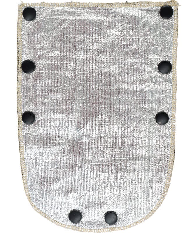 Black Stallion Gloves Aluminized Fiberglass & Carbon Felt Heat Shield for 580 Welding Gloves 580AC