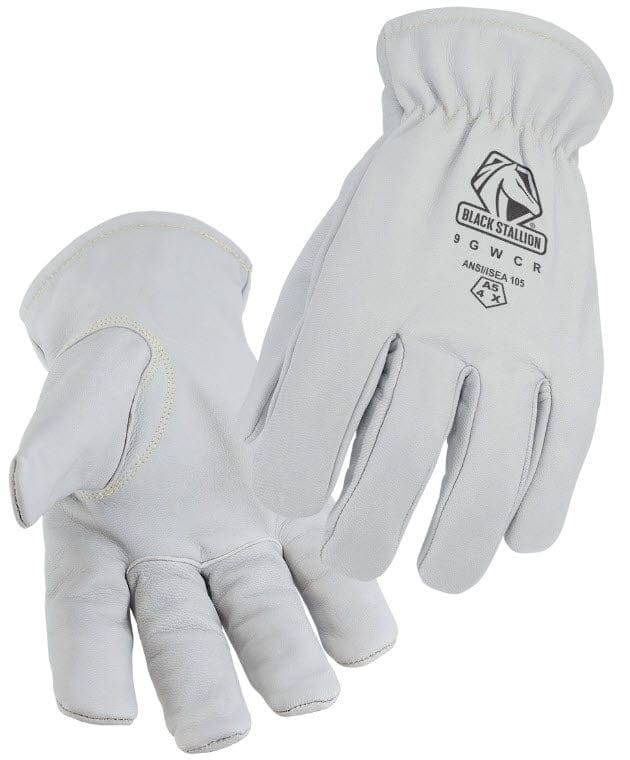 Black Stallion Gloves Black Stallion A5 Cut Resistant Winter Drivers Gloves 9GWCR