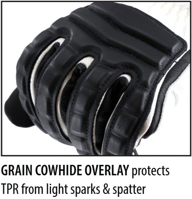 Black Stallion Gloves Black Stallion A7 Cut & Impact Resistant MIG/Stick Welding Gloves GM3545-BW