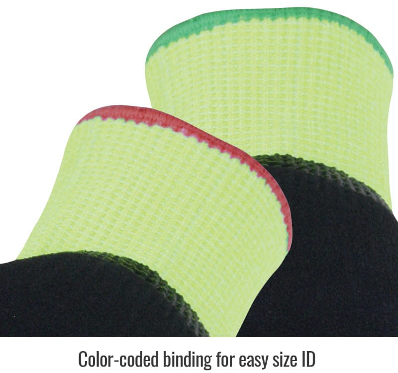 Black Stallion Gloves Black Stallion AccuFlex A5 Cut Resistant Hi-Vis Gloves GR4030-HB