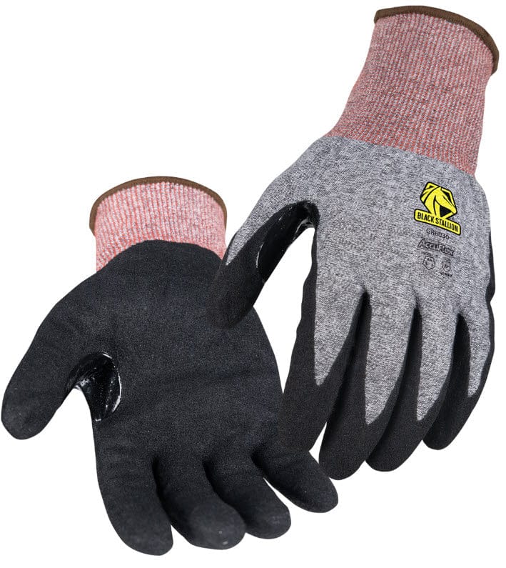 Black Stallion Gloves Black Stallion 
AccuFlex A6 Cut Resistant 18g Nitrile Knit Glove GR6030-GB