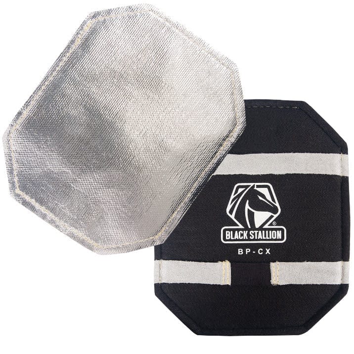 Black Stallion Gloves Black Stallion Aluminized Fiberglass & Carbon Felt Backpad BP-CX
