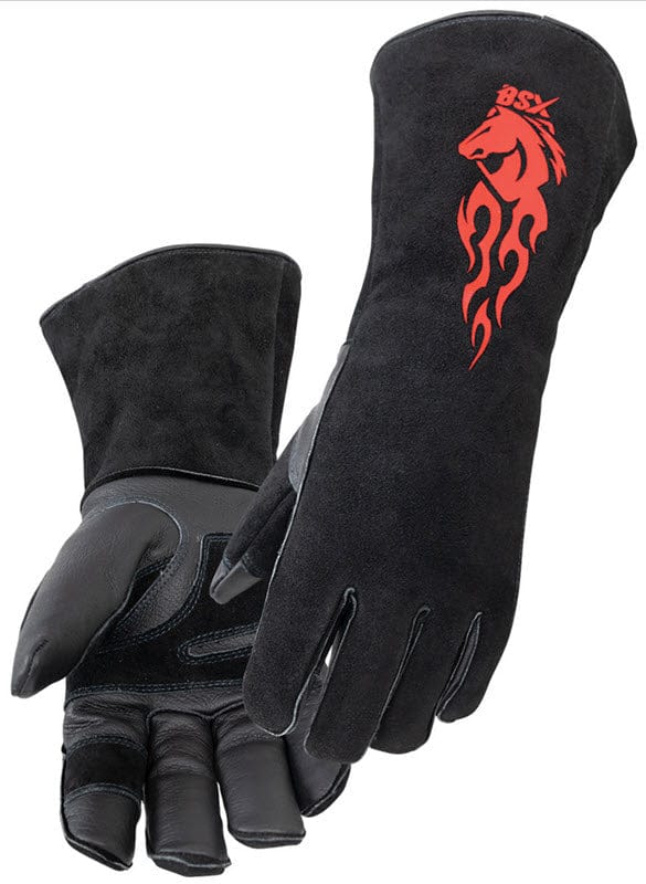 Black Stallion Gloves Black Stallion BSX Stick Welding Gloves - Extended Cuff GS3030-BK