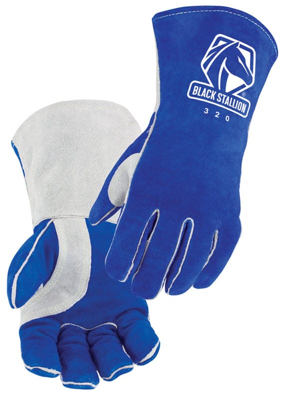 Black Stallion Gloves Black Stallion Cowhide Leather Stick Welding Gloves 320