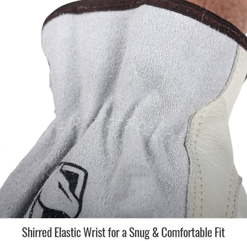 Black Stallion Gloves Black Stallion Drivers Gloves - Grain Cowhide Palm/Split Back 87K