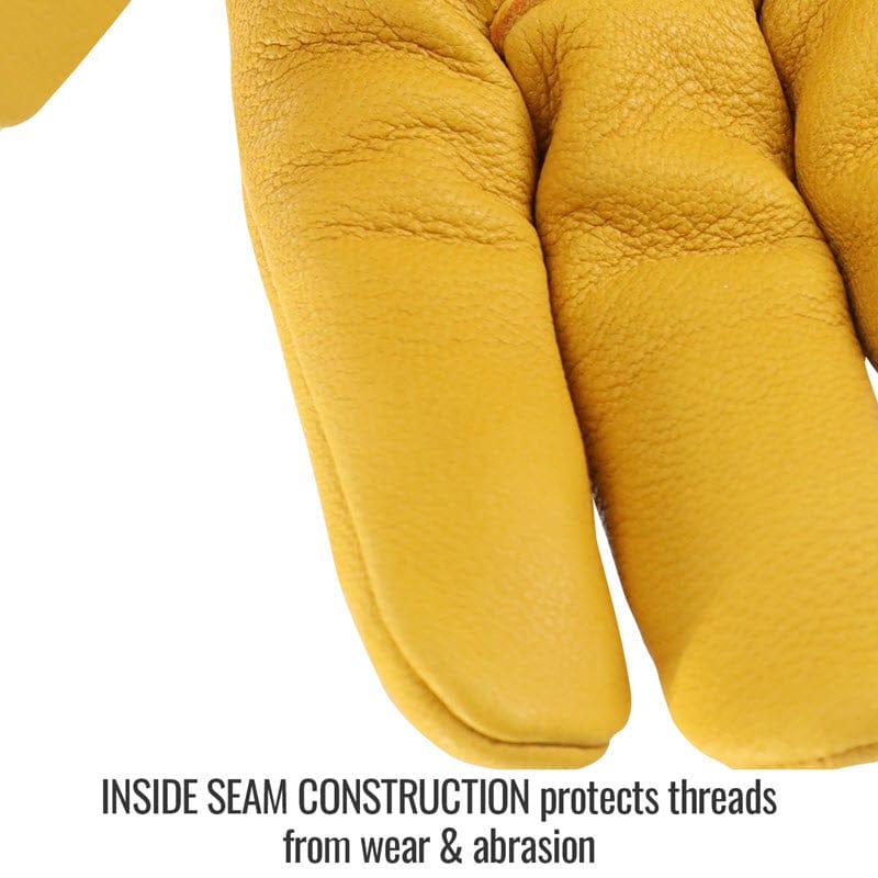 Black Stallion Gloves Black Stallion Drivers Gloves - Grain Deerskin 18