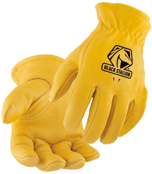 Black Stallion Gloves Black Stallion Drivers Gloves - Grain Elkskin 17