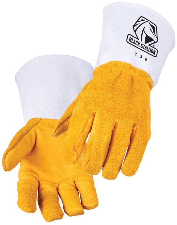 Black Stallion Gloves Black Stallion Maximus Stick Welding Glove - Grain/Split Cowhide 730