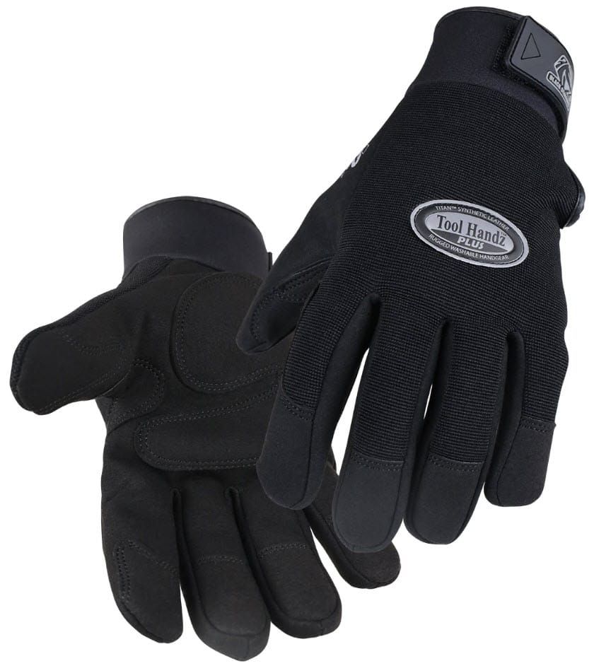 Black Stallion Tool Handz Plus synthetic leather work gloves