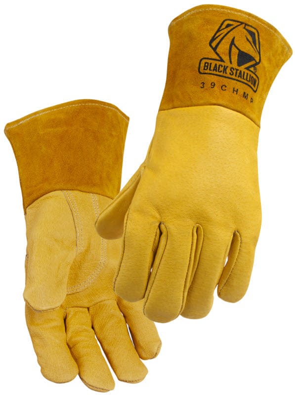 Black Stallion Gloves Black Stallion MIG Welding Gloves - MightyMIG 39CHMP