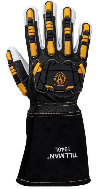 Tillman Gloves Tillman A2 Impact/A4 Cut Resistant MIG Welding & Metal Working Gloves 1940