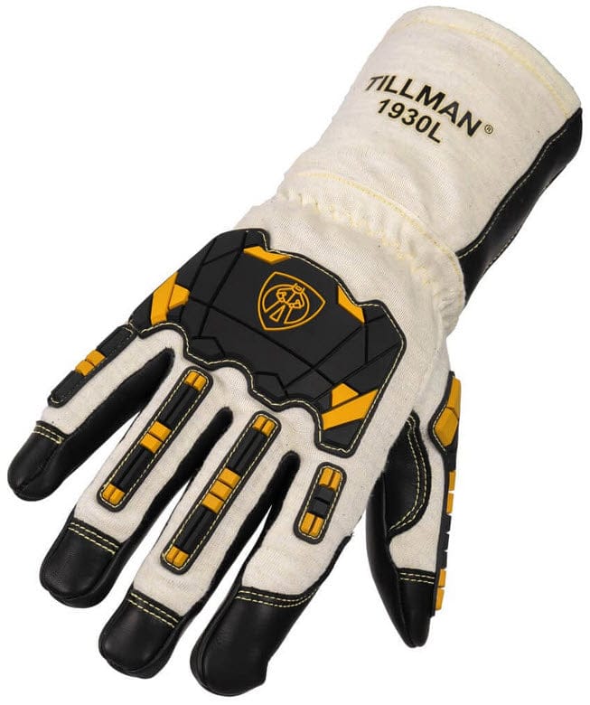 Tillman Gloves Tillman Impact, Flame & A7 Cut Resistant Nomex/Leather Gloves 1930