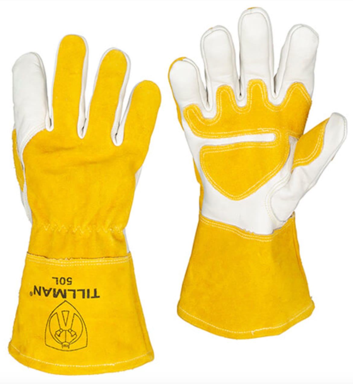 Tillman MIG Welding Gloves - Top Grain/Split Cowhide Leather 50