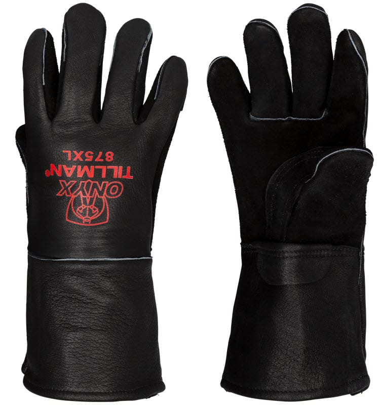 Tillman Gloves Tillman Onyx Premium Elkskin Stick Welding Gloves 875