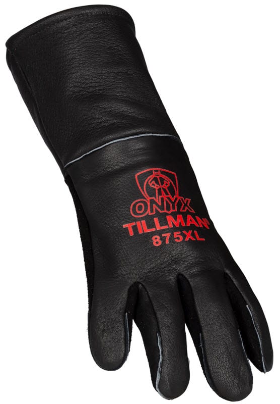 Tillman Gloves Tillman Onyx Premium Elkskin Stick Welding Gloves 875