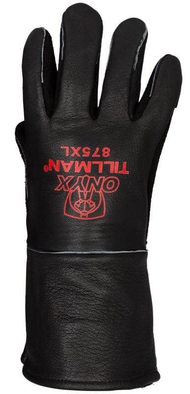 Tillman Gloves Tillman Onyx Premium Elkskin Stick Welding Gloves 875