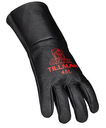 Tillman Gloves Tillman Onyx Top Grain Pigskin MIG Welding Gloves 45