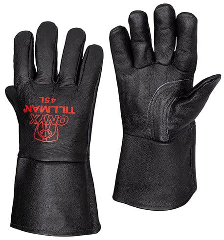 Tillman Gloves Tillman Onyx Top Grain Pigskin MIG Welding Gloves 45