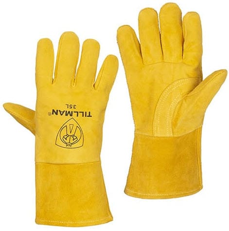 Tillman Gloves Tillman Reverse Grain Deerskin MIG Welding Gloves 35