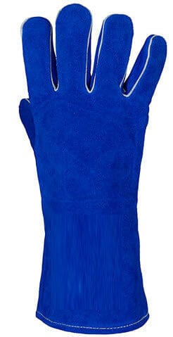 Tillman Gloves L Tillman Stick Welding Gloves - Blue Cowhide Leather 1080B