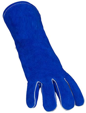 Tillman Gloves L Tillman Stick Welding Gloves - Blue Cowhide Leather 1080B