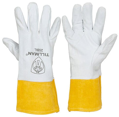 Tillman Gloves Tillman Welding Gloves - Deerskin TIG Glove w/4 Inch Cuff 25B