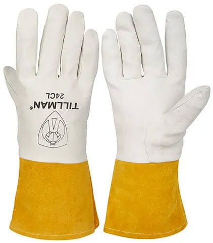 Tillman Gloves Tillman Welding Gloves - Kidskin TIG Glove w/4 Inch Cuff 24C