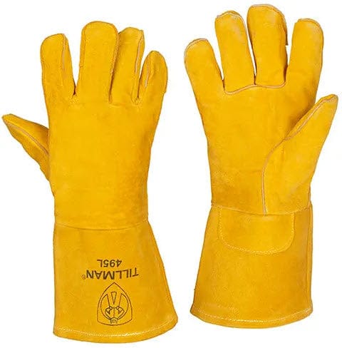 Tillman Gloves Tillman Welding Gloves - Top Grain Pigskin Stick Glove 495