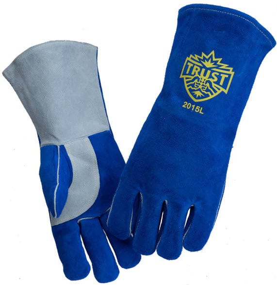 Trust Protection Gloves Trust Premium Side Split Cowhide Stick Welding Gloves 2015