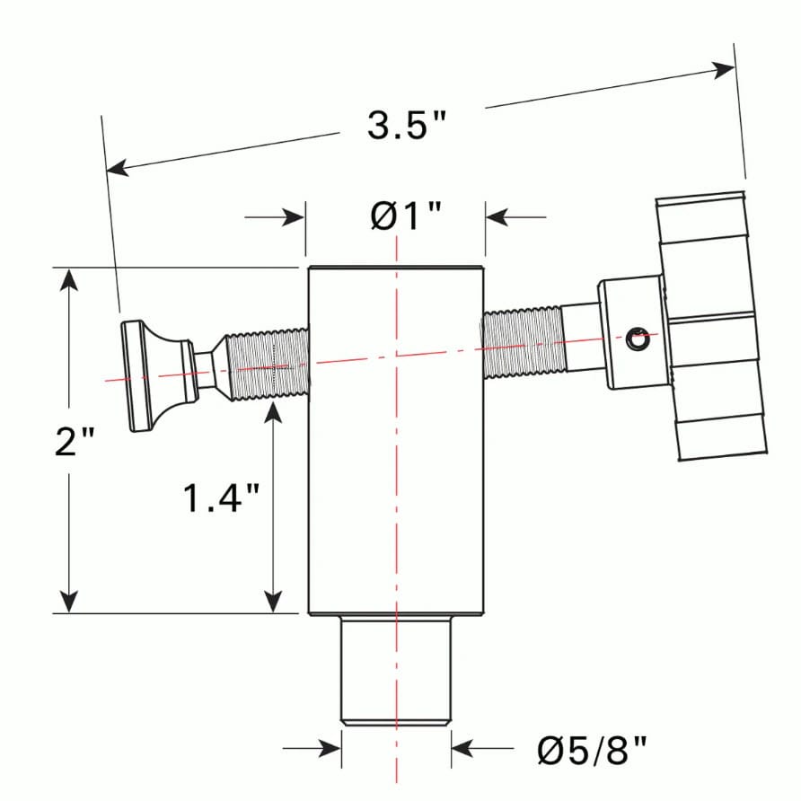 BuildPro Hand Tools BUILDPRO 4-pc Side Clamp Pack BP-TCX5210-4PK