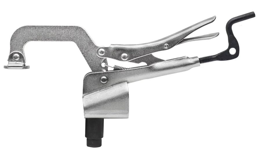 BuildPro locking C-clamp with adjustable handle