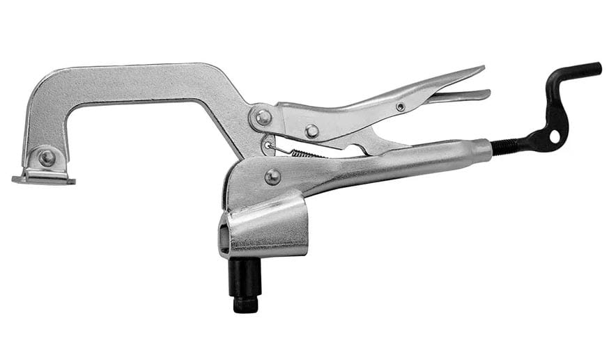 BuildPro locking C-clamp with adjustable handle