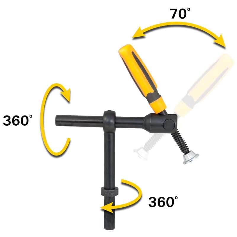 BuildPro Hand Tools BUILDPRO T-Post Clamp - Pivoting Straight Handle T51670