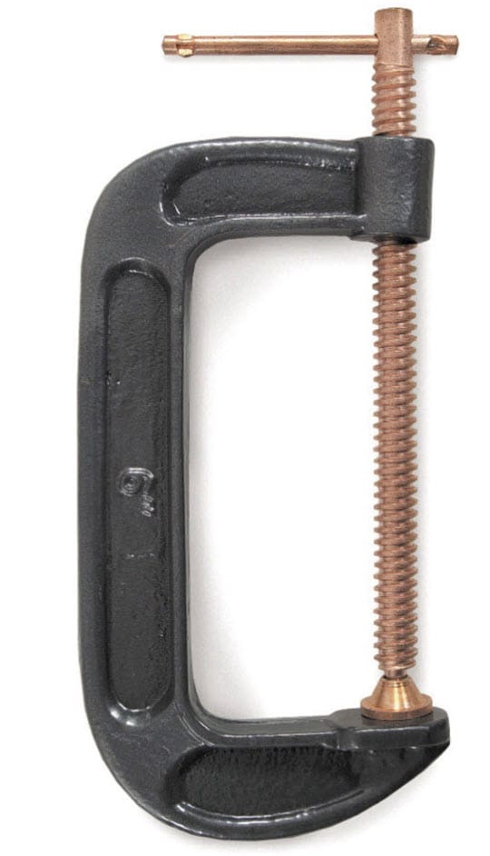 Hobart Copper Plated C-Clamp - 6 Inch 770060