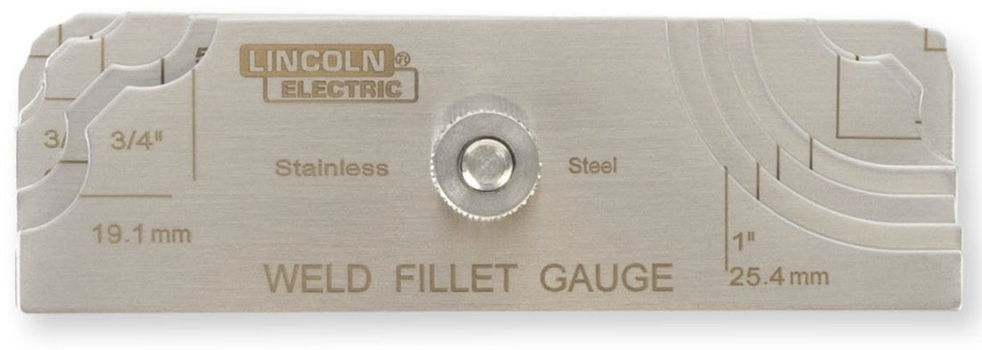 Lincoln Weld Fillet Gauge - Stainless Steel K3720-1