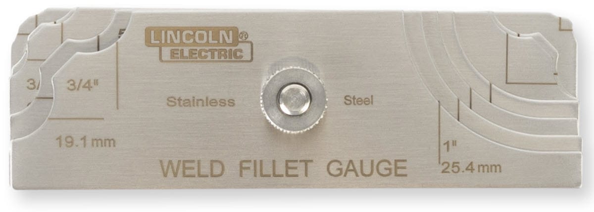 Lincoln Hand Tools Lincoln Weld Fillet Gauge - Stainless Steel K3720-1