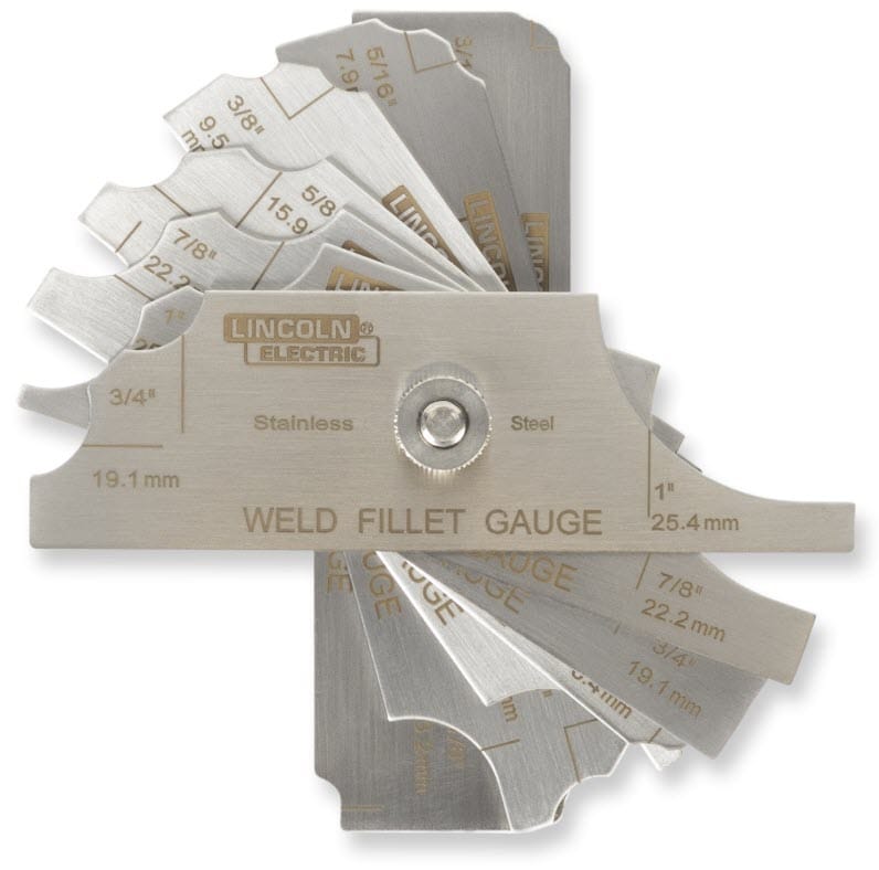Lincoln Hand Tools Lincoln Weld Fillet Gauge - Stainless Steel K3720-1