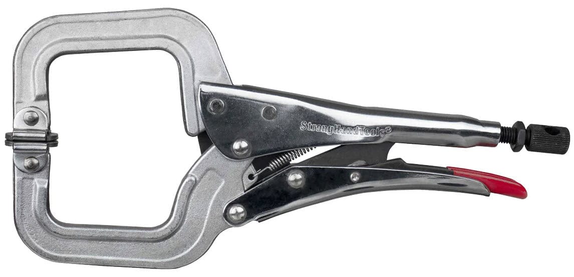 Strong Hand Hand Tools Strong Hand Locking C-Clamp w/Swivel Pads PR115S