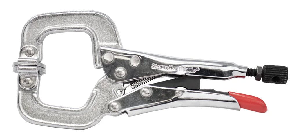 Strong Hand Hand Tools Strong Hand Locking C-Clamp w/Swivel Pads PR6S
